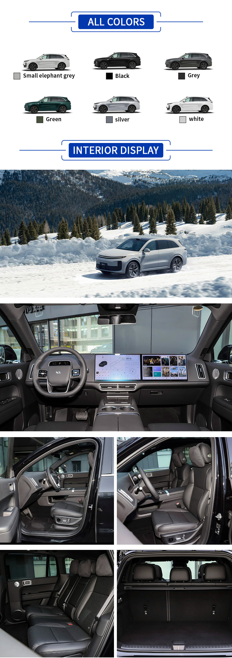 ChangAn QiYuan Q05 All Colors,ChangAn QiYuan Q05 All Interior Display